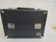 #A Caboodles 5878-75 Steppin' Out Make up Storage Train Cosmetic Case Flawed