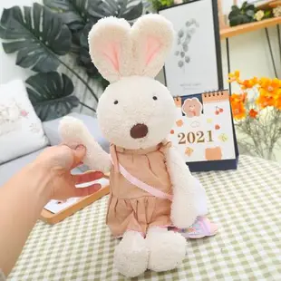 可愛兔公仔毛絨玩具粉色小兔子布娃娃寶寶安撫玩偶情侶生日禮物女