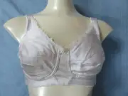 NEW NEARLY ME POST MASTECTOMY PLAIN SOFT CUP BRA #630 WHITE SIZE 40D