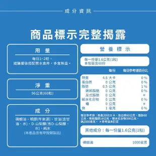 【Sundown 日落恩賜】南極磷蝦油1000mg軟膠囊3瓶組(共180粒)