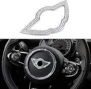 Bling Bling Car Steering Wheel Decorative Diamond Sticker Fit for Mini Cooper,DIY Bling Car Steering Wheel Emblem Bling Accessories