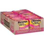 Ramen Shrimp, Instant Ramen Noodles, Ready to Eat Meals, 3 Oz, 24 Count