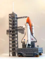 Nasa 1/400 Space Shuttle Mobile Launch Platform Crawler Transport Vehicle Model