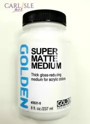 Golden Super Matte Medium - 237ml