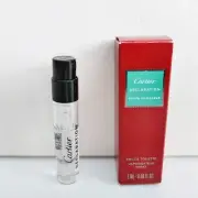 Cartier Declaration Haute Fraicheur EDT for men mini Spray, 2ml Brand New in Box