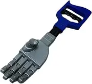 Robot Hand Grabber Interactive Toy, Children's Early Grasping Learning Toys - Fun Picking Up and Clamping Objects with Hand-Pulled Robotic Arm Picker - Small Blue
