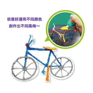 【T&U泰允創意】3Doodler start 3D列印筆創意模板遊戲組 -交通工具系列 (不含筆)