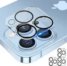 for iPhone 13 Pro Max 6.7" Camera Lens Protector, 2 Pack 9H Tempered Glass Films