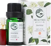 HEALTREE Jasmine Essential Oil 1ml (100% Pure) for Skin Care, Diffuser & Humidifier Aromatherapy