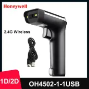 Honeywell OH4502 1D/2D 2.4G Wireless Barcode Scanner with USB Cable & Receiver