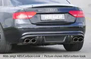 Rieger 55413 for Audi A5 S5 B8 Coupe/Convert. 07-11 Rear Diffuser Bumper Insert (for: Audi)