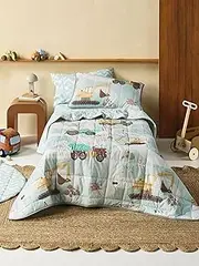 Linen House Kids The Big Build Coverlet Set