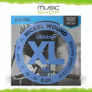 D'Addario XL 12-52 Jazz Light Electric Guitar Strings (Wound G) - EJ21