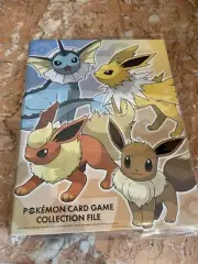 Pokémon TCG Eevee Eeveelutions Binder Terastal Festival New Card Holder Rare