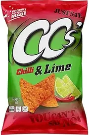 CC's Chilli and Lime Corn Chips 175 g
