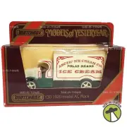 Matchbox Models of Yesteryear Y30 1920 Model AC Mack Arctic Ice Cream Co. NRFB