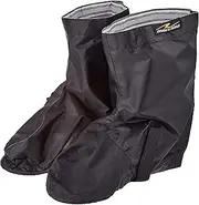Rough & Road Motorcycle Rain Shoe Cover, Emergency Shoe Cover, Black