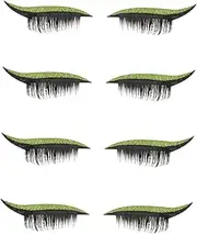 FOYTOKI False Eyelash Stickers Beauty Eyelash Decals Dense and Natural for Stage and Daily Wear