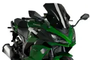 Puig Racing Screen To Suit Kawasaki Z1000SX / Ninja 1000 SX (Black)