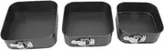 Springform Cake Pan Quadrate Prevents Stick Removable Bottom Leakproof Ideal for Cheesecake Pizza Bread Available in 22 24 26 Sizes (24/26/28)