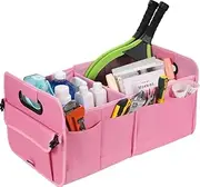 Car Boot Organiser – Multi-Compartment Durable Storage Solution, Space-Saving Trunk Organizer for Travel and Vehicle Organisation