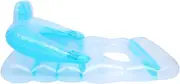 Kisangel Lightweight Inflatable Floating Pad Swimming Bed PVC Material Compact Easy to Store Summer Must-Have