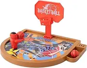 Basketball Game Board - Desktop Basketball Game,Interactive Educational Desktop Toy with Built-in Scoreboard for Kids Teens Adults