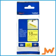 Brother TZe-S641 Label-Making Tape Black on yellow