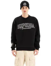 [Nena & Pasadena] Warrior Relaxed Sweater in Jet Black