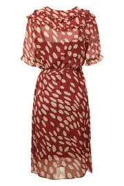 Spot Affair Shirt Dress--MART-M8432SP