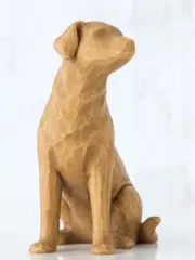 Willow Tree Figurine - Love my Dog (Lighter Dog)