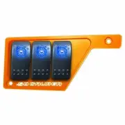 Billet Left Dash Panel Bezel Polaris RZR XP1000 S 900 1000 Turbo Orange Madness