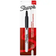 Sharpie Fine Retractable Permanent Marker Black