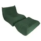 Armless Fireside Chair,Oversized Soft Caterpillar Floor Lounge Chair, Comfy Lazy