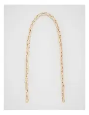 [Seed Heritage] Chain Shoulder Strap in Oat