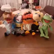 MUPPETS Set of 5 MUPPET SHOW MOVIE Hand Puppets Plush Disney NEW AH 2012