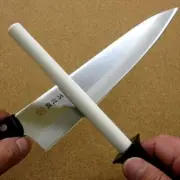 Japanese Kitchen knife Ceramic Sharpening stone Stick Whetstone #800-#1000 Japan