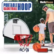 Wall Mounted Mini Basketball Hoop Home Over the Door Indoor Crashproof Backboard