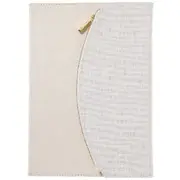 Otto B5 Tri-fold Notebook Natural Linen Look