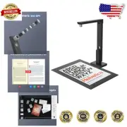 Versatile 12MP Document Scanner - Fast 1s/Page & Intelligent Software Included
