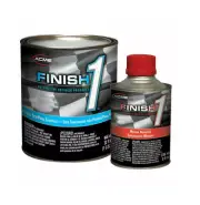 ACME FC720 FINISH 1 Quart CLEAR COAT KIT W Fast HARDENER