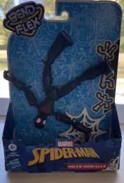 Spider Man Marvel Bend And Flex Miles Morales Action Figure Toy, 6-Inch