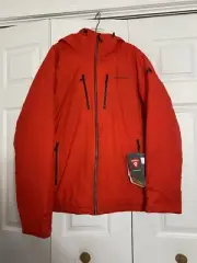 NWT Eddie Bauer Size Large Red BC Ignite Jacket PrimaLoft First Ascent Mens $489