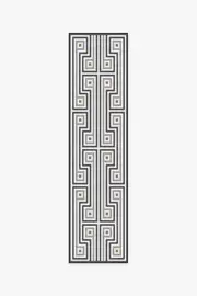 75' x 305' | Machine Washable Runner Rug | Kid & Pet Friendly | Indoor Rug | Jonathan Adler Greenwich Grey Tufted Rug | Ruggable