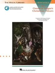 Classical Singer Christmas High Voice Vocal Sheet Music Hal Leonard Book Audio
