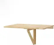 Wall-Mounted Drop-Leaf Table for Small Spaces - Folding Computer Desk, Perfect for RV, Camper, Loft Beds - Wall Hanging Workstation for Compact Living