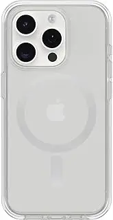 OtterBox Symmetry Clear for MagSafe Case for iPhone 15 Pro, Shockproof, Drop Proof, Protective Thin Case, 3X Tested to Military Standard, Clear