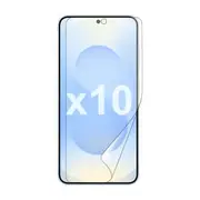 10 Pack Soft PET Film Screen Protector Guard for Samsung Galaxy S25 Front Bulk
