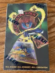 1995 Fleer Ultra X-Men All Chromium Kubert Factory Sealed Box