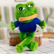 18’’ Pepe The Frog Sad Frog Plush 4chan Meme Doll Stuffed Toy kids Gift For Bday